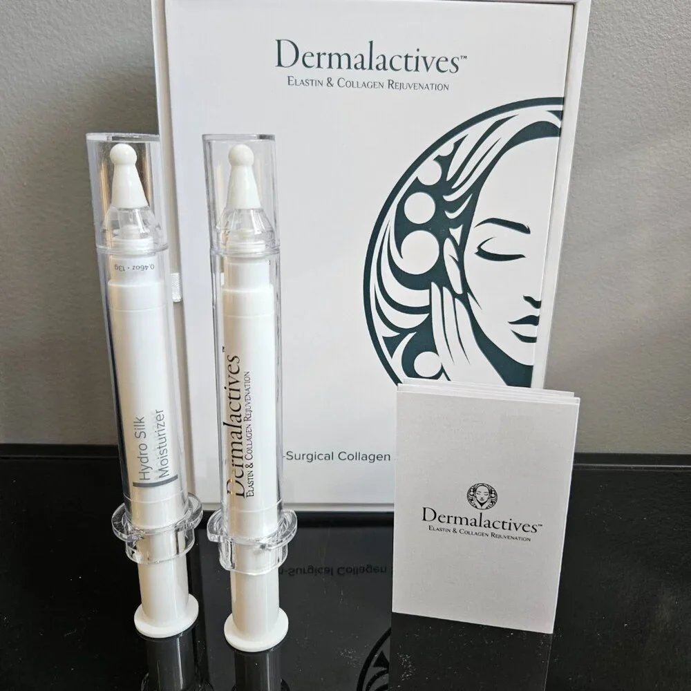 DERMALACTIVES ADVANCED NON-SURGICAL SOLUTION KIT-REDUCES WRINKLES & LINES-SEALED